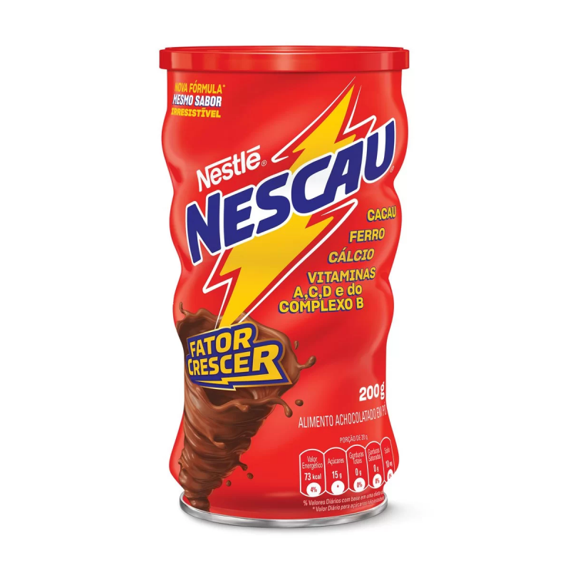 Achocolatado em pó Nescau - Lata 200g